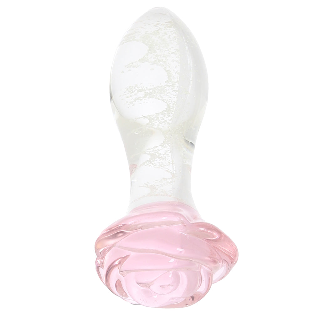 Intimately GG Glass Rose Plug