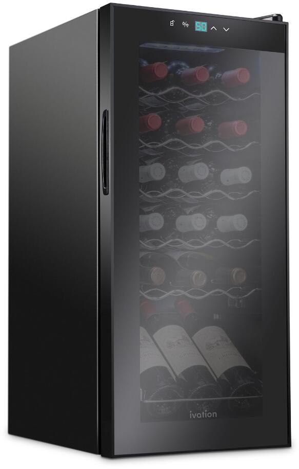 Ivation IVFWCC181B Black Wine Cooler