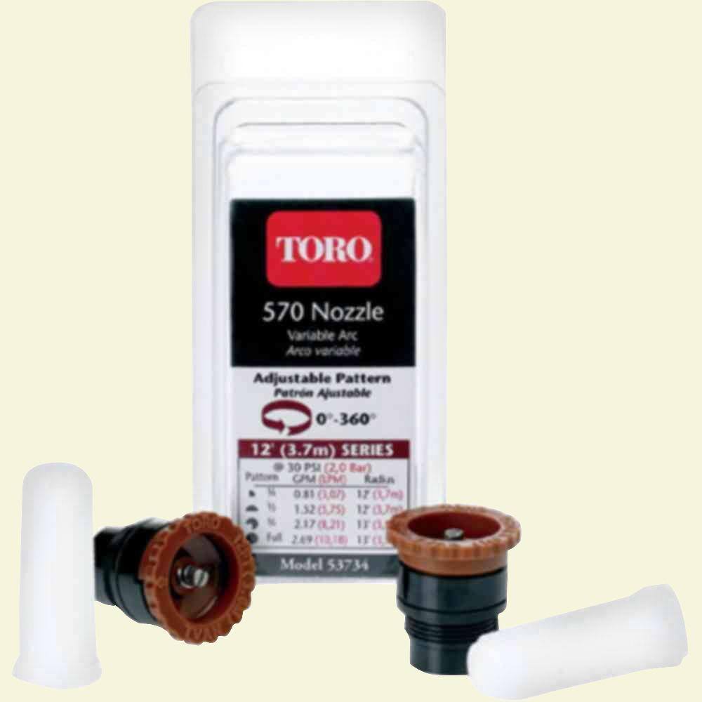 Toro 570 Series 12 ft. 0-360 Degree Van Nozzle (2-Pack) 53734