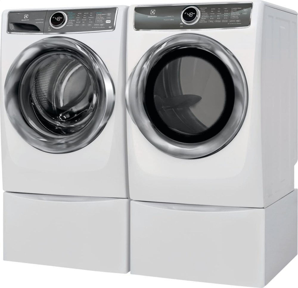 Electrolux EFME627UIW Front Load Perfect Steam™ Electric Dryer With Predictivedry™ And Instant Refresh - 8.0. Cu. Ft.