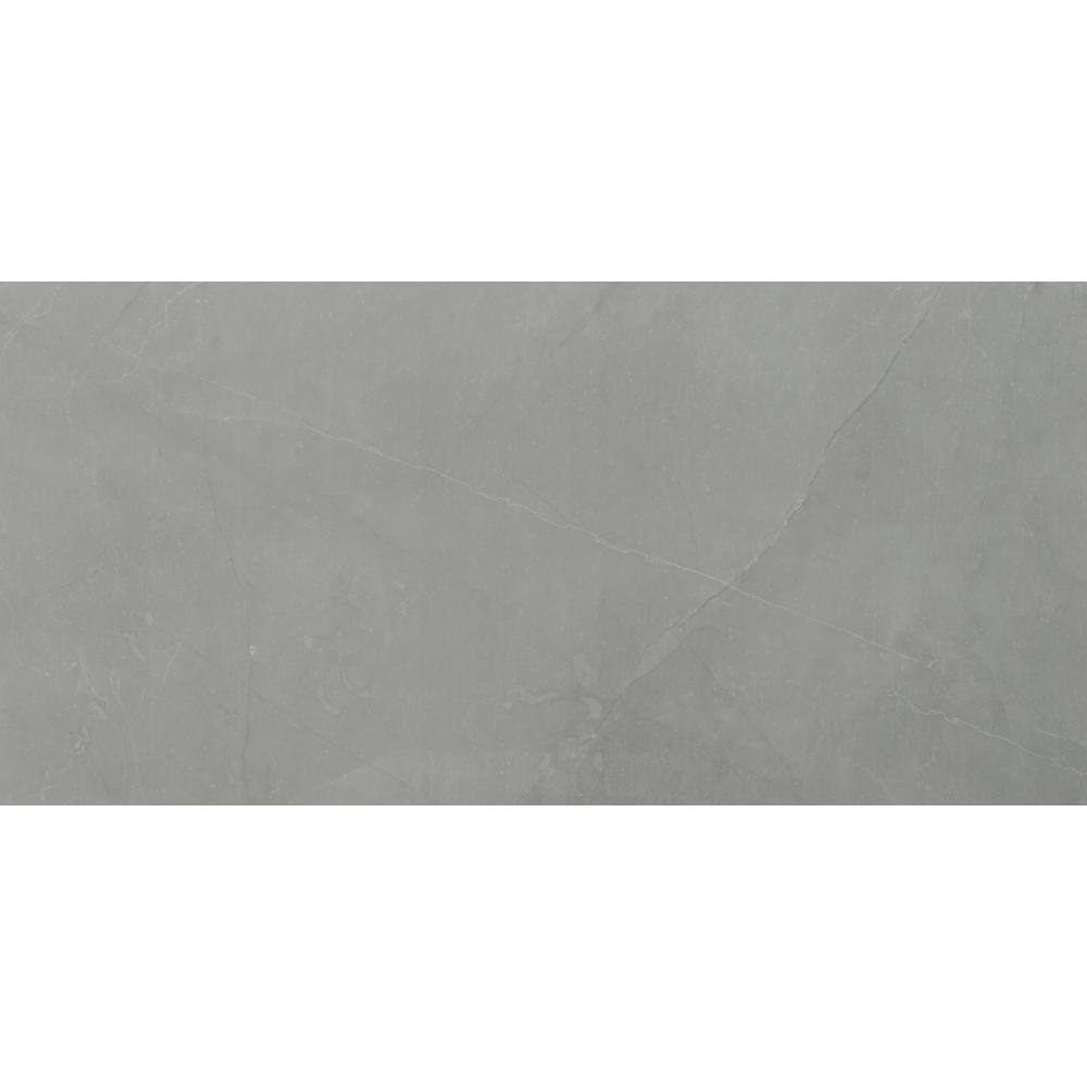 MSI Madison Celeste 11.56 in. x 23.87 in. Polished Porcelain Stone Look Floor and Wall Tile (16 sq. ft.Case) NHDMADCEL1224P