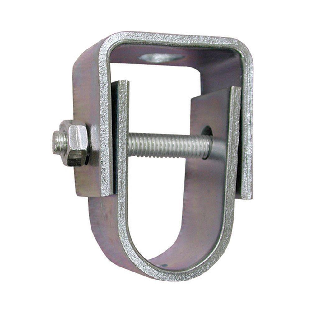 JONES STEPHENS 2 in. Zinc Plated Steel Clevis Hanger for 38 in. Rod Standard H68200