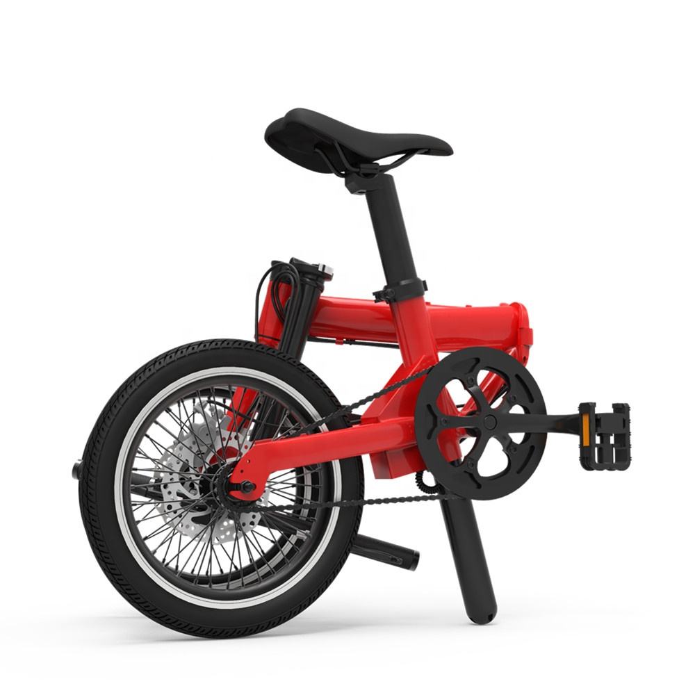 easy charging fold up electric ebike 16 inch with spoke wheel for commuters/electric cycle