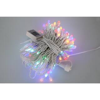 Novolink Bundle - 200 Light 8 mm Mini Globe Multi-Color Icicle LED String Light with Wireless Smart Control + 200 Light Add-on ICS-200-8-EXT-M