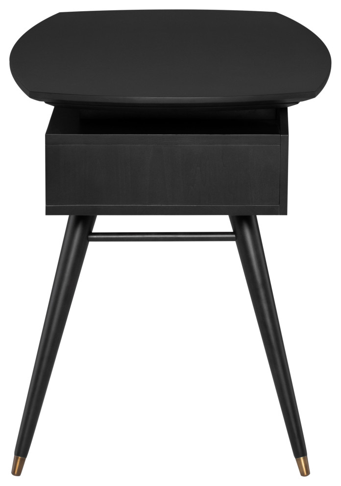 Carel Desk  Black   Midcentury   Coffee Tables   by Nuevo  Houzz