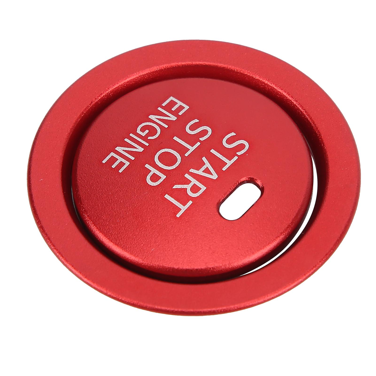 Engine Stop Button Cap Aluminum Alloy Red Auto Interior Parts Replacement For Wildlander 2020