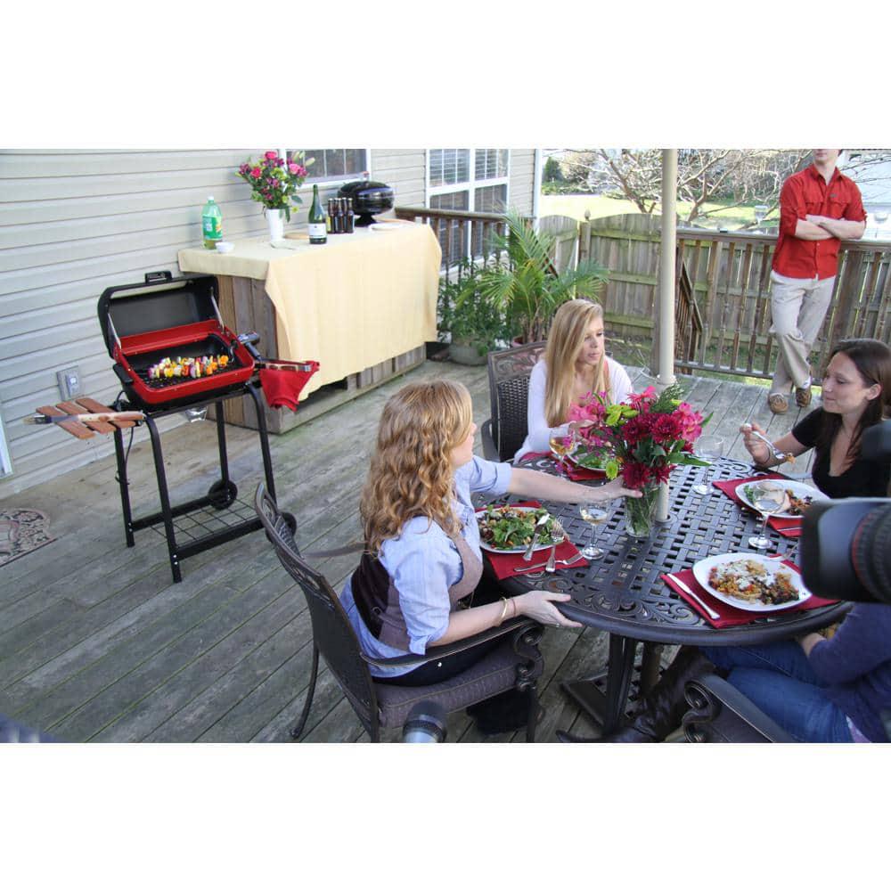 Americana Electric Cart Grill in Black