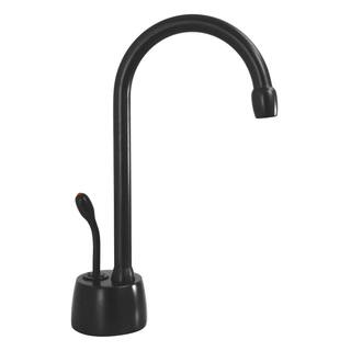 Westbrass 9 in. Velosah 1-Handle Hot Water Dispenser Faucet (Tank sold separately) Matte Black D271-NL-62