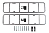 ICT Billet ICT551542 SBC Valve Cover Adapters for 55-86 Perimeter Bolt VC to 87-02 Center Bolt Heads