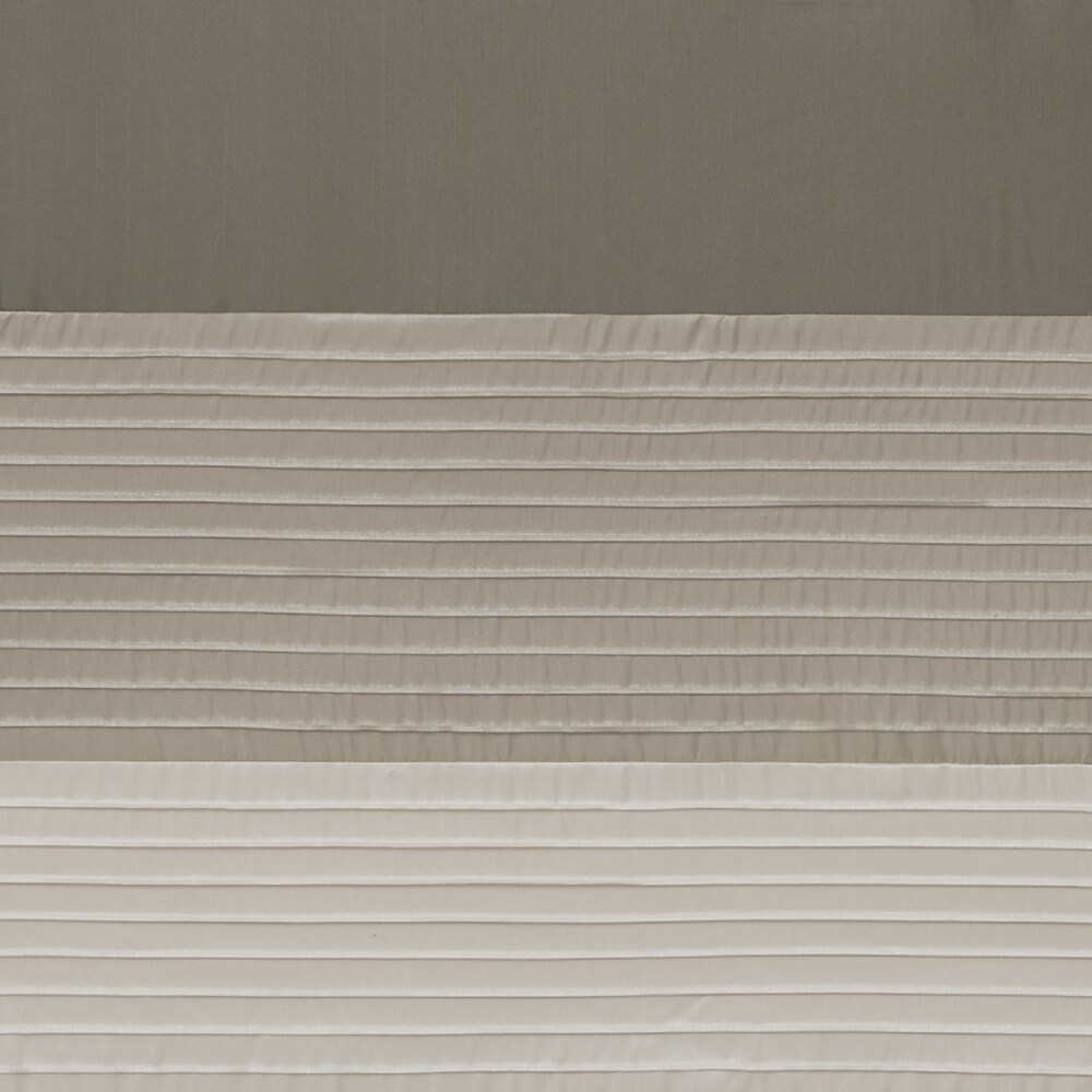 Madison Park Selma Polyoni Pintuck Single Window Curtain Panel