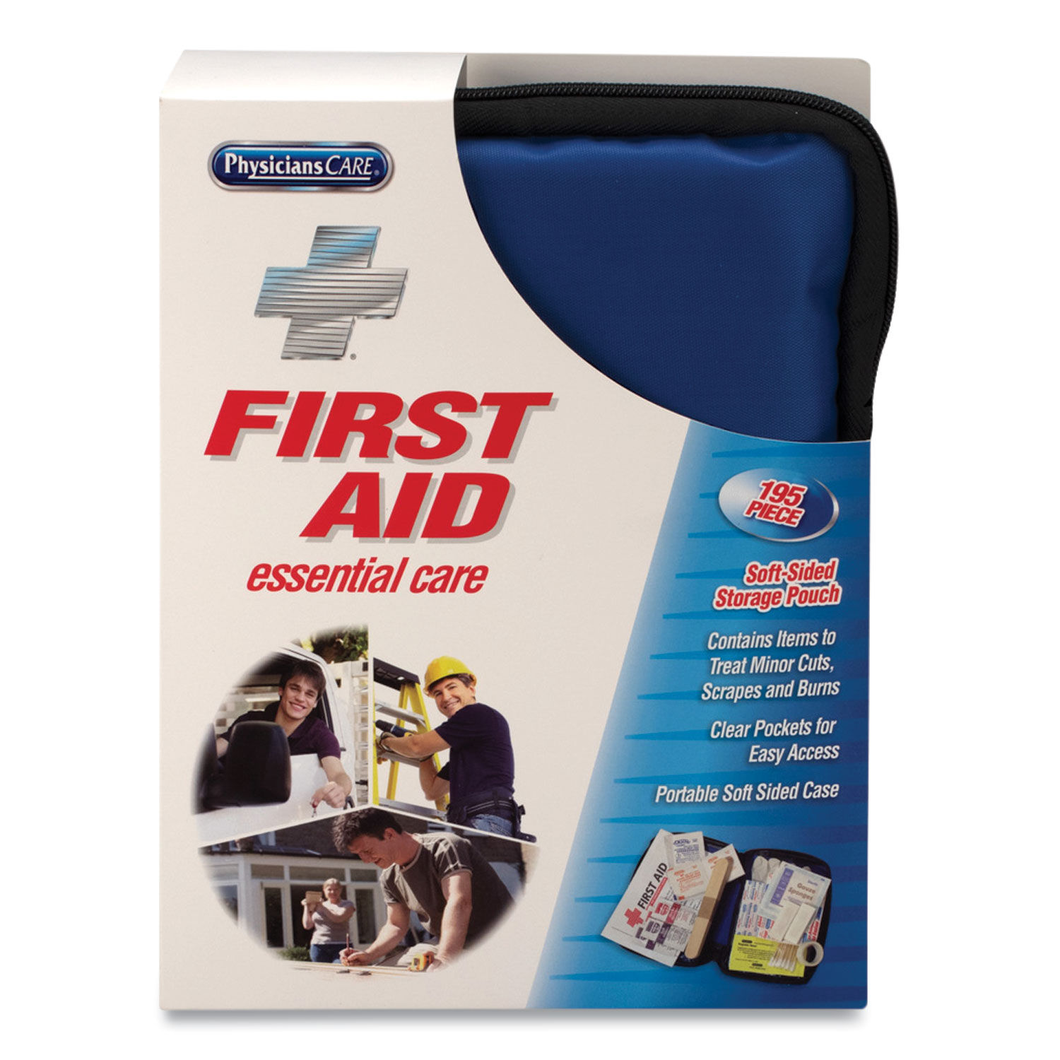 Soft-Sided First Aid Kit for up to 25 People by PhysiciansCareandreg; by First Aid Onlyandreg; FAO90167