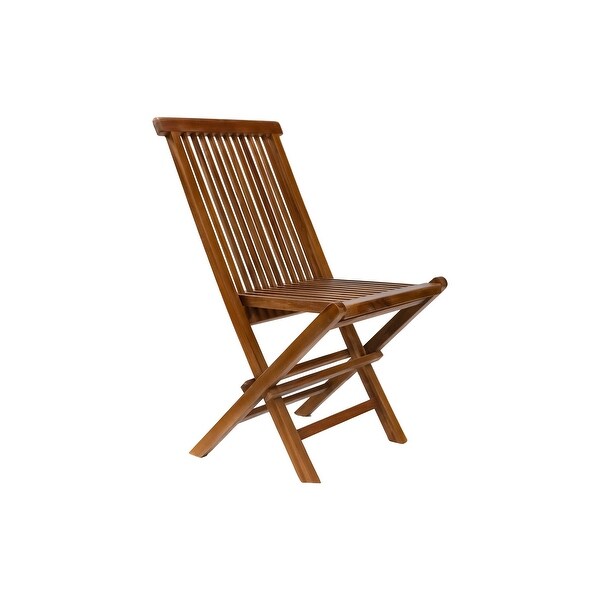 Nordic Style Natural Teak Folding Chair