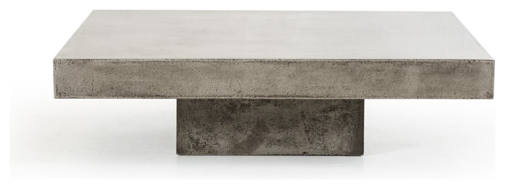 Modrest Morley Modern Concrete Coffee Table   Contemporary   Coffee Tables   by Vig Furniture Inc.  Houzz