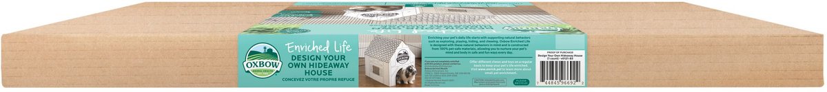 Oxbow Enriched Life Design Your Own Hideaway House Small Animal Hideaway