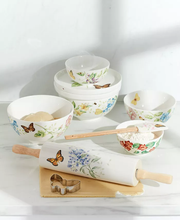 Lenox Butterfly Meadow Luna Nesting 8-Piece Dinnerware Set