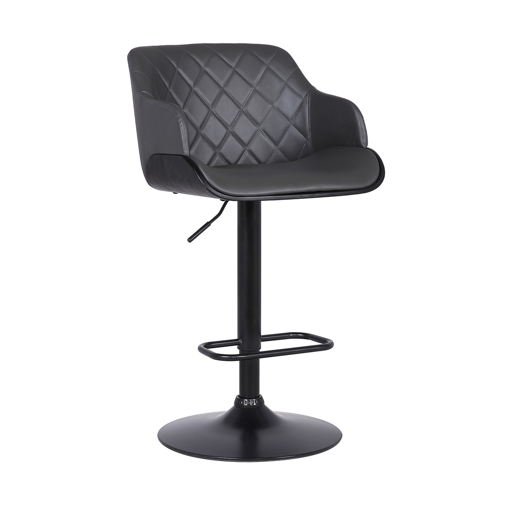 Randy Contemporary Adjustable Barstool