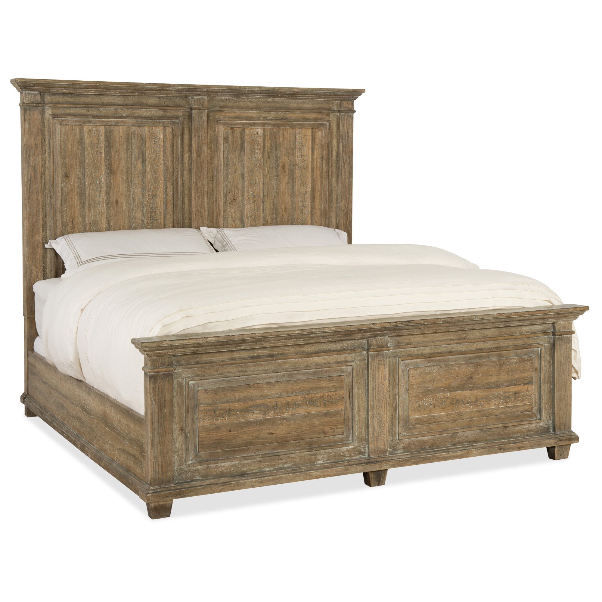 Hooker Furniture Laurier Queen Plank Panel Bed from the Boheme - - 29570062