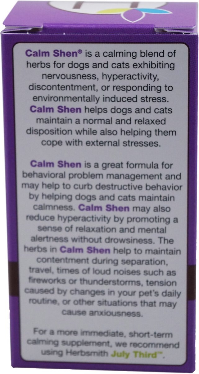 Herbsmith Herbal Blends Calm Shen Tablets Dog and Cat Supplement