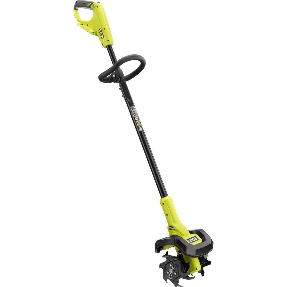 RYOBI ONE+ 8 in. 18V Cordless Cultivator (Tool-Only) P2705BTL