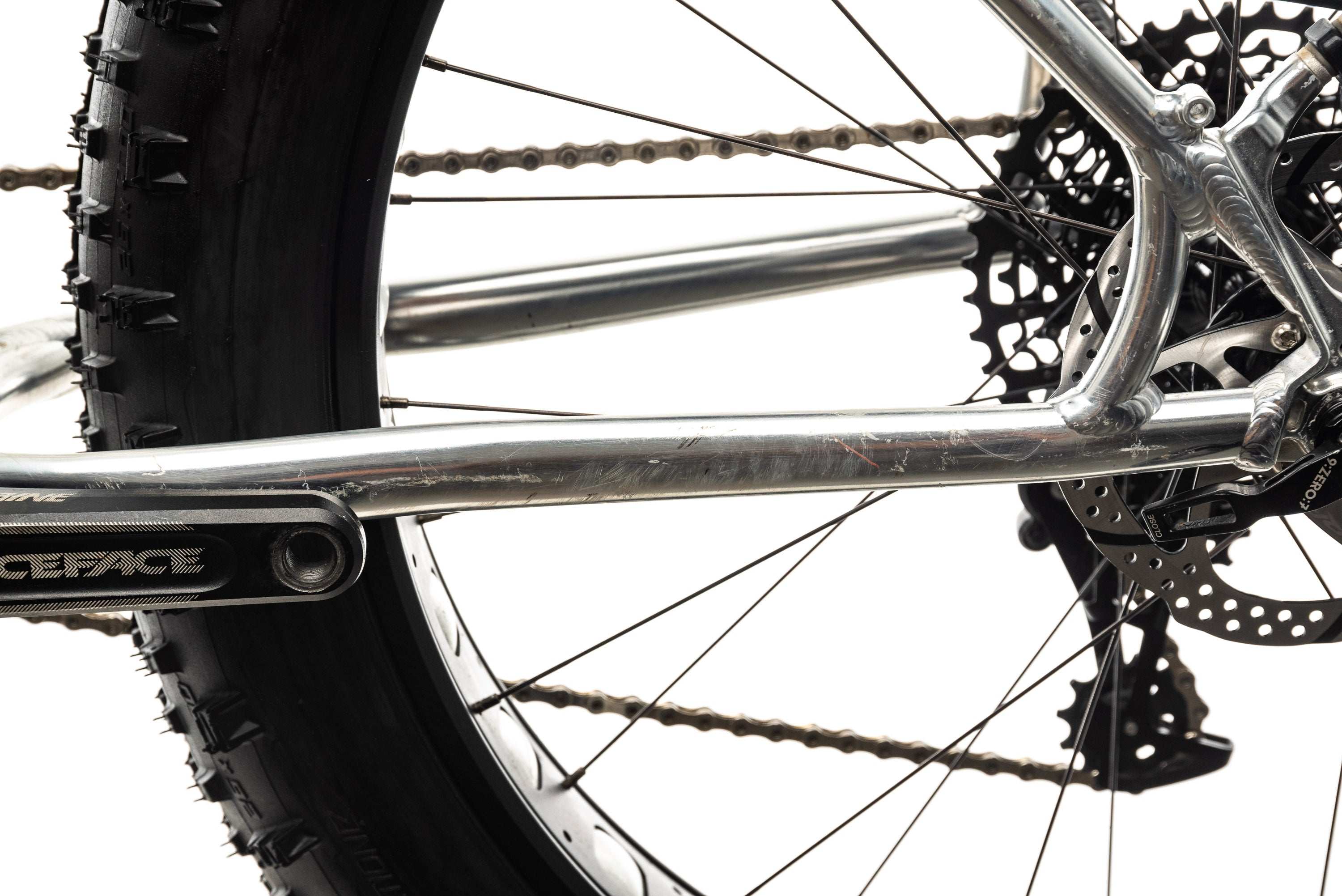 9:Zero:7 Whiteout AL Fat Bike - Large