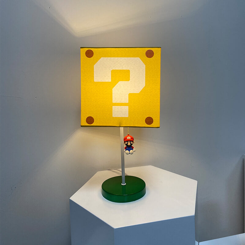 Super Mario Fabric Decorative 1-Light Table Lamp