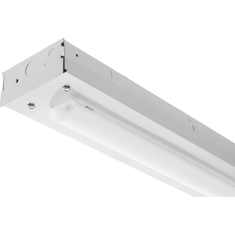 Lithonia Lighting MRSL 4 ft. 200-Watt Equivalent Integrated LED White 4000K Strip Retrofit Strip Light Fixture Kit MRSL L48 3500LM 840