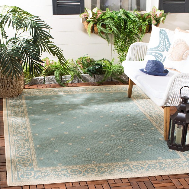 Courtyard Cy6107 Power Loomed Indoor outdoor Area Rug Safavieh