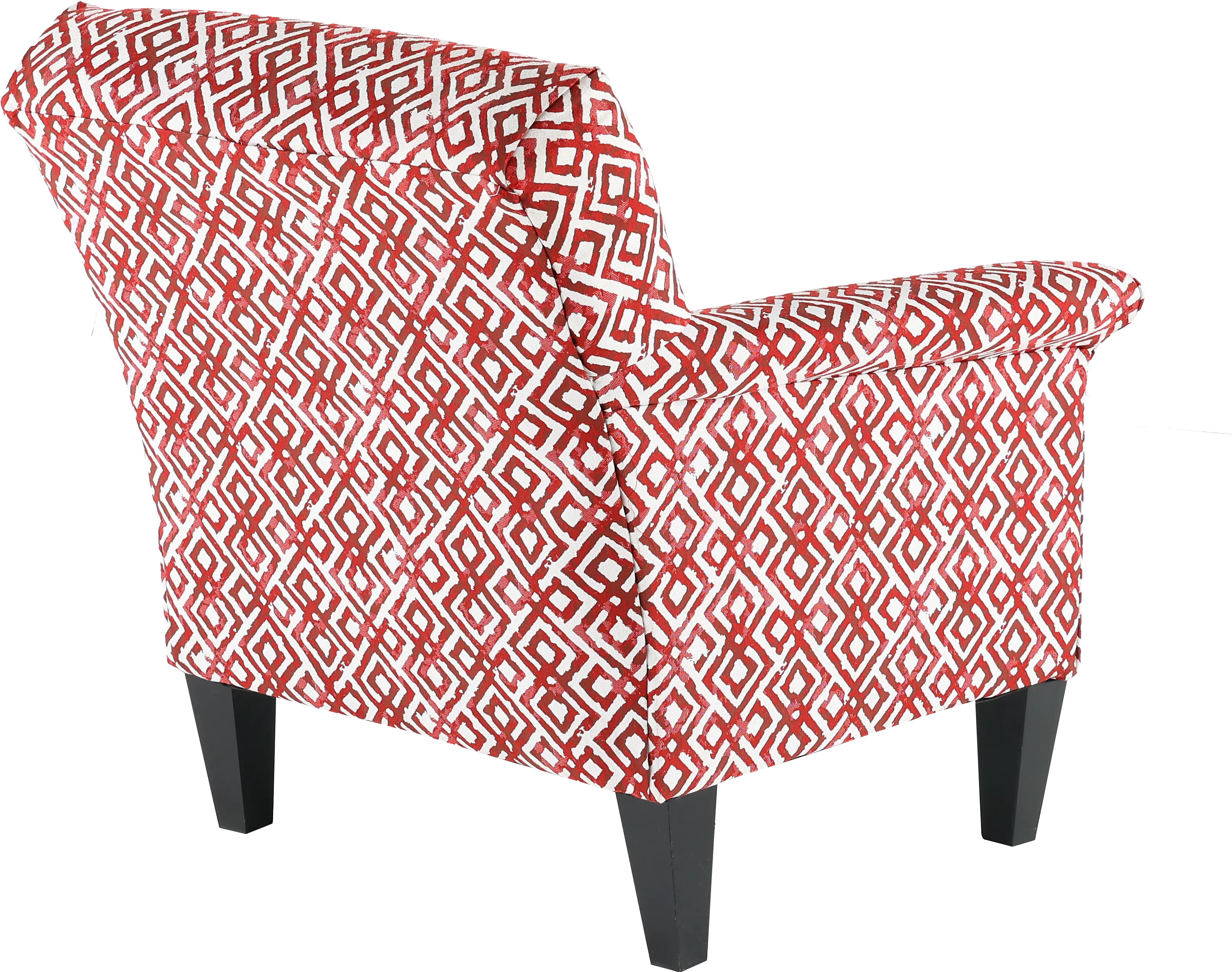 Naomi Red Accent Chair