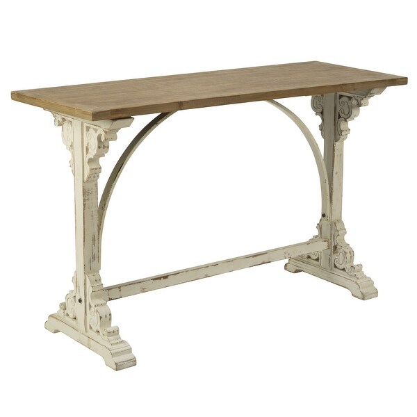 Wood Console Style Table