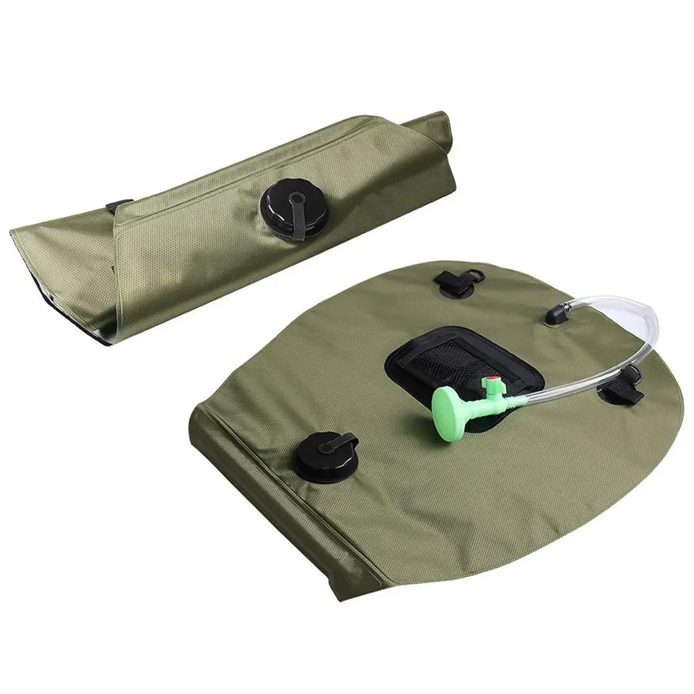 Multi functional hanging water bathing bag for camping hiking travel  with custom logo