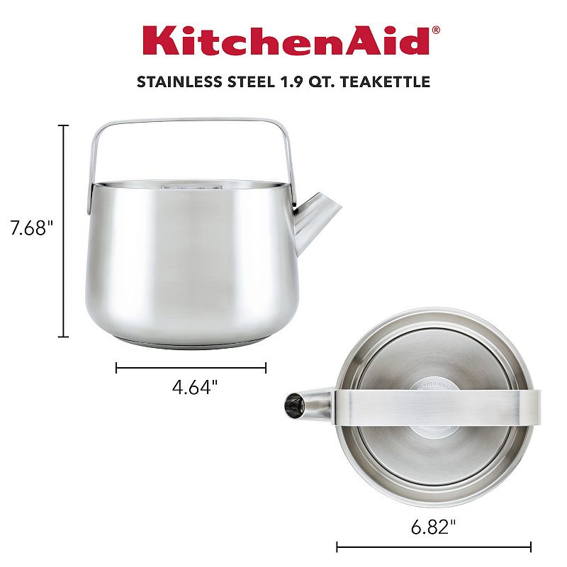 KitchenAid Stainless Steel Whistling Tea Kettle