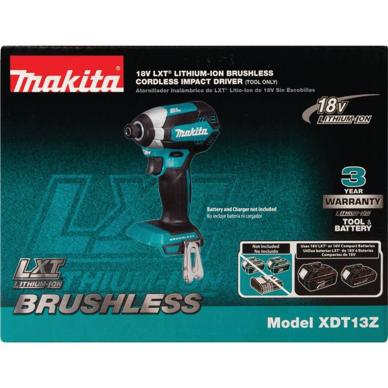 Makita 18V Brushless Hex Cordless Impact Driver