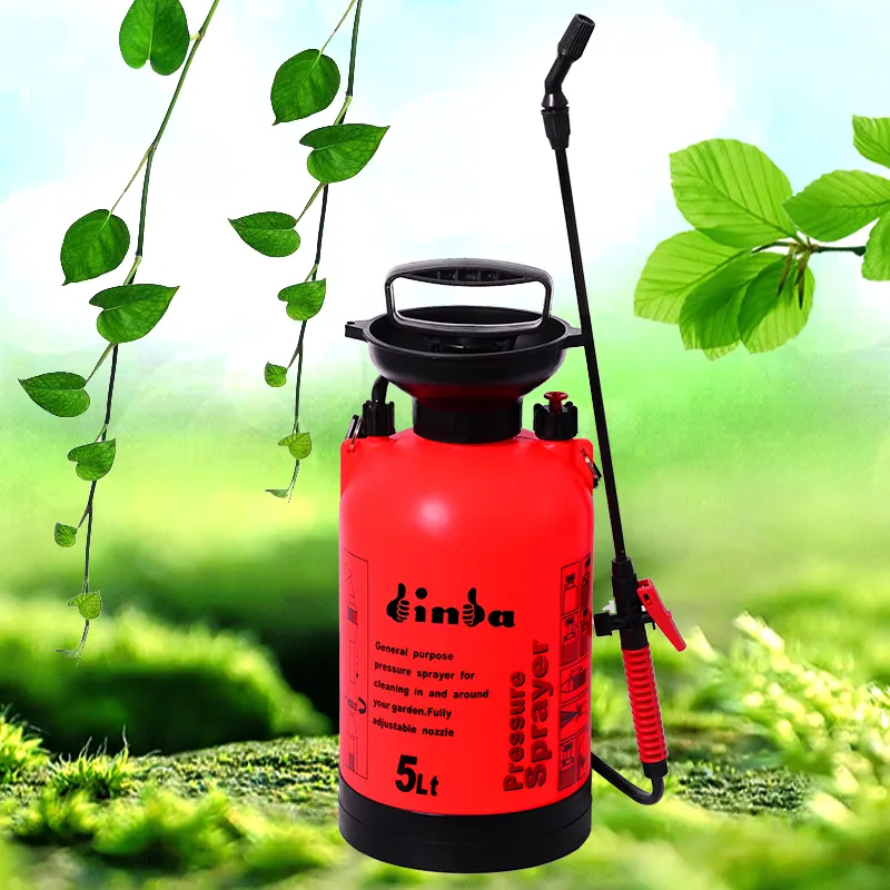 Binda 5L Plastic Hand Pressure Knapsack Agriculture Garden Sprayer