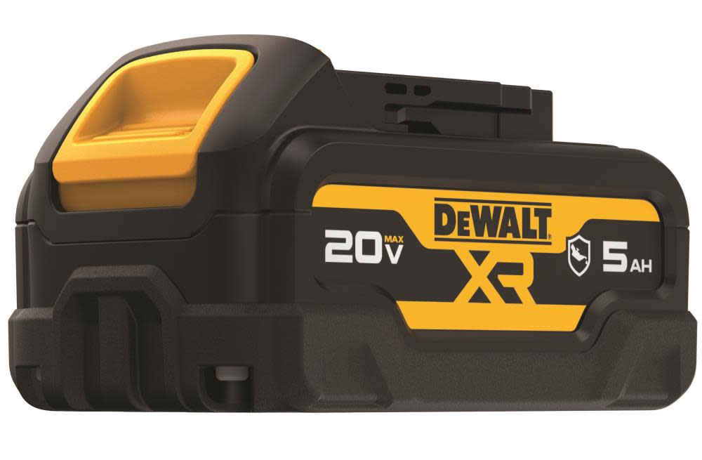 DEWALT 20V MAX* Oil Resistant 5.0Ah Battery ;