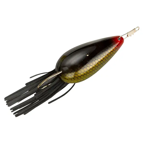 Heddon 1/4 oz Moss Boss Black Scaled Fishing Lure