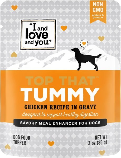 I and Love and You Top That Tummy Chicken Recipe Grain-Free Dog Food Topper