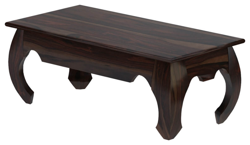 Santa Fe Rustic Solid Wood Coffee Table with 2 End Table Set   Transitional   Coffee Table Sets   by Sierra Living Concepts Inc  Houzz