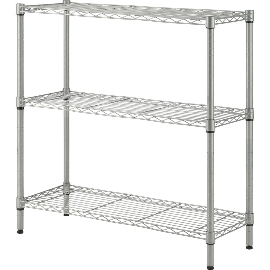 Lorell Light-Duty Wire Shelving 3 Tier(s) - 36