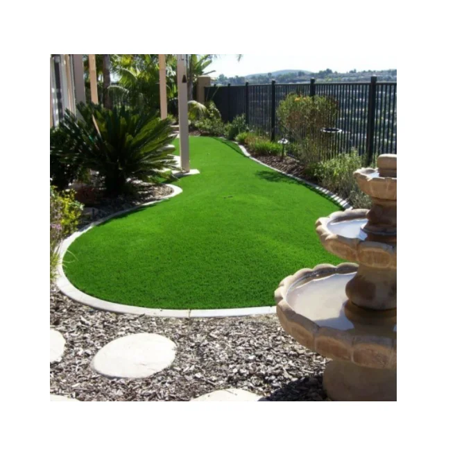 High quality synthetic grass for landscape gardens and football fields made in Turkiye according to international standards