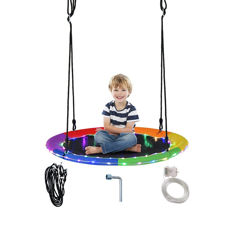 Saucer Tree Swing For Kids And Adults