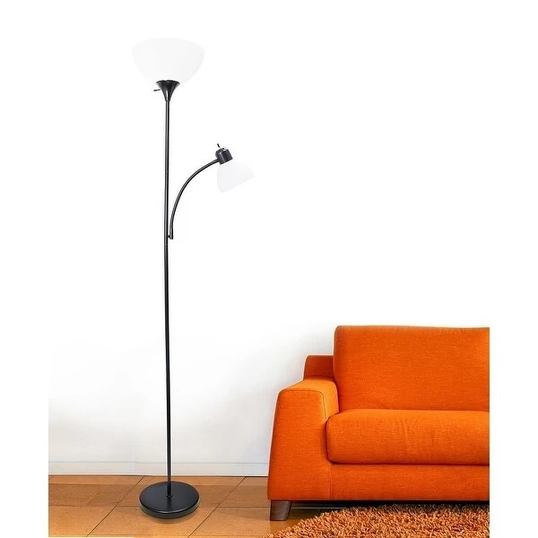 Porch and Den Brumback Floor Lamp with Reading Light