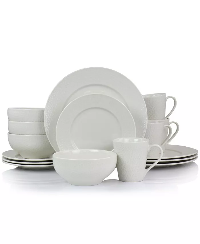 Elama Alexa 16 Piece Porcelain Dinnerware Set Service for 4