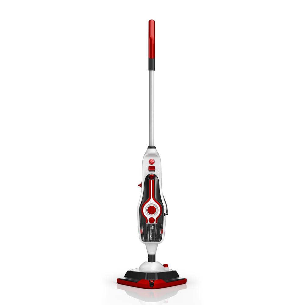 HOOVER WindTunnel Bagless Pet Upright Vacuum Cleaner with Automatic Cord Rewind and Steam Complete Pet Steam Mop