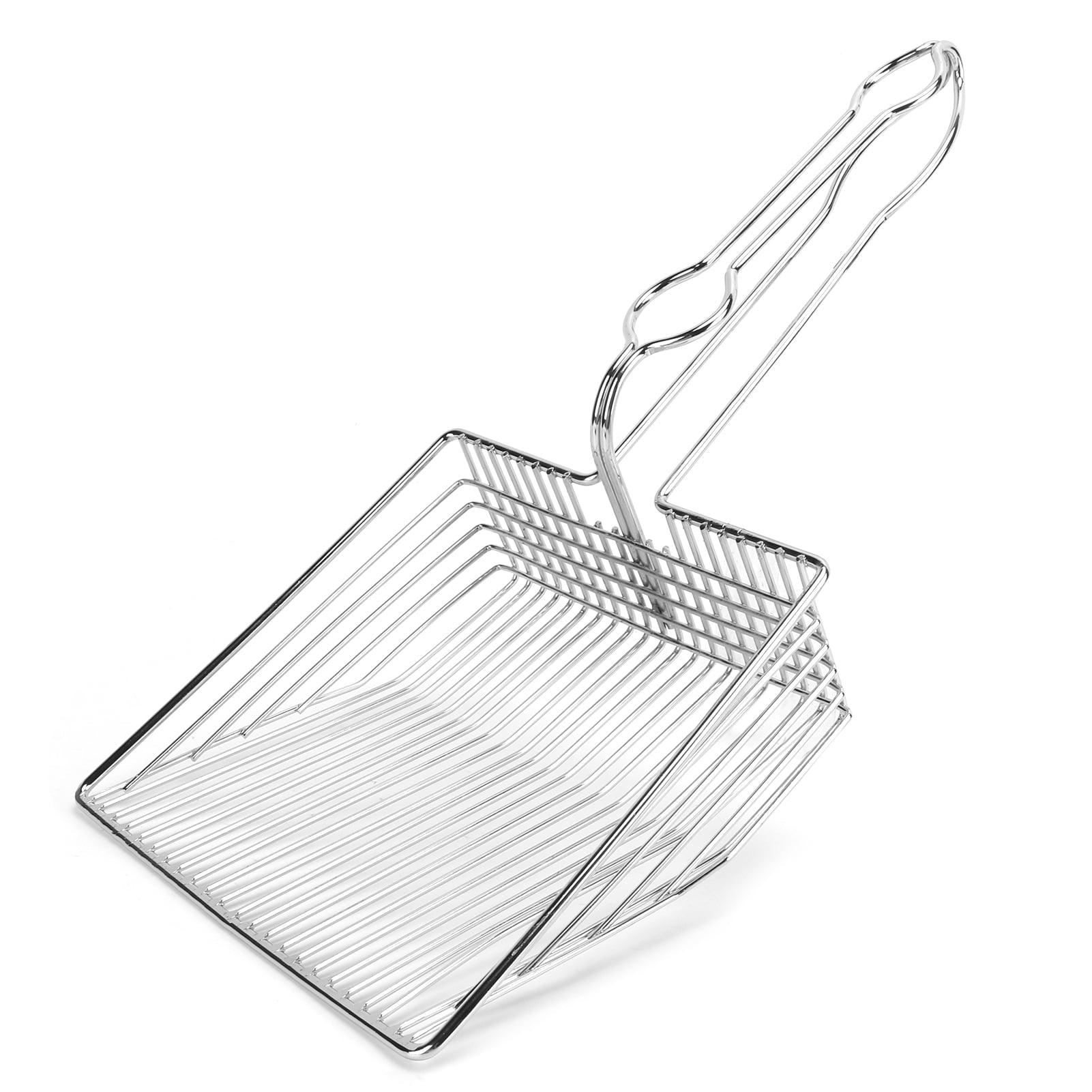 Pet Litter Shovel， Easy To Clean Cat Litter Sifter Waterproof Hook Design Comfortable Handle  For Small Pet Litter Boxes