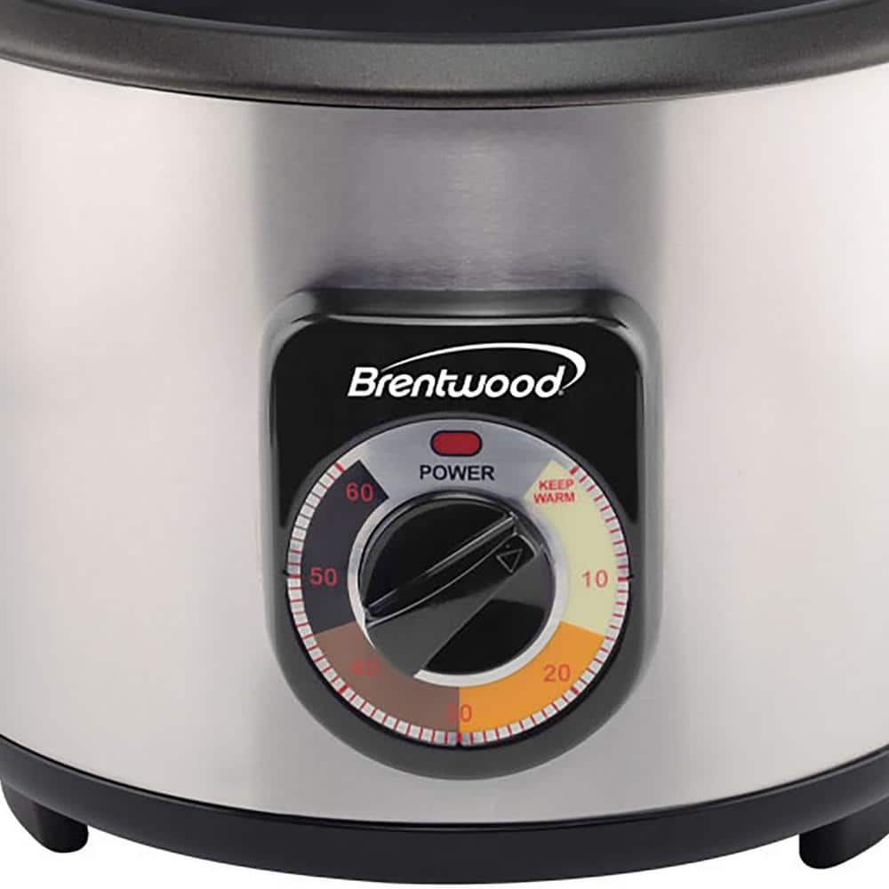 Brentwood 8-Cup Uncooked / 16-Cup Silver Cooked Crunchy Persian Rice Cooker 985116291M