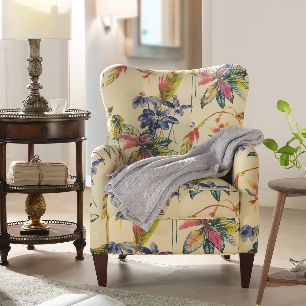 Paradise Upholstered Accent Arm Chair