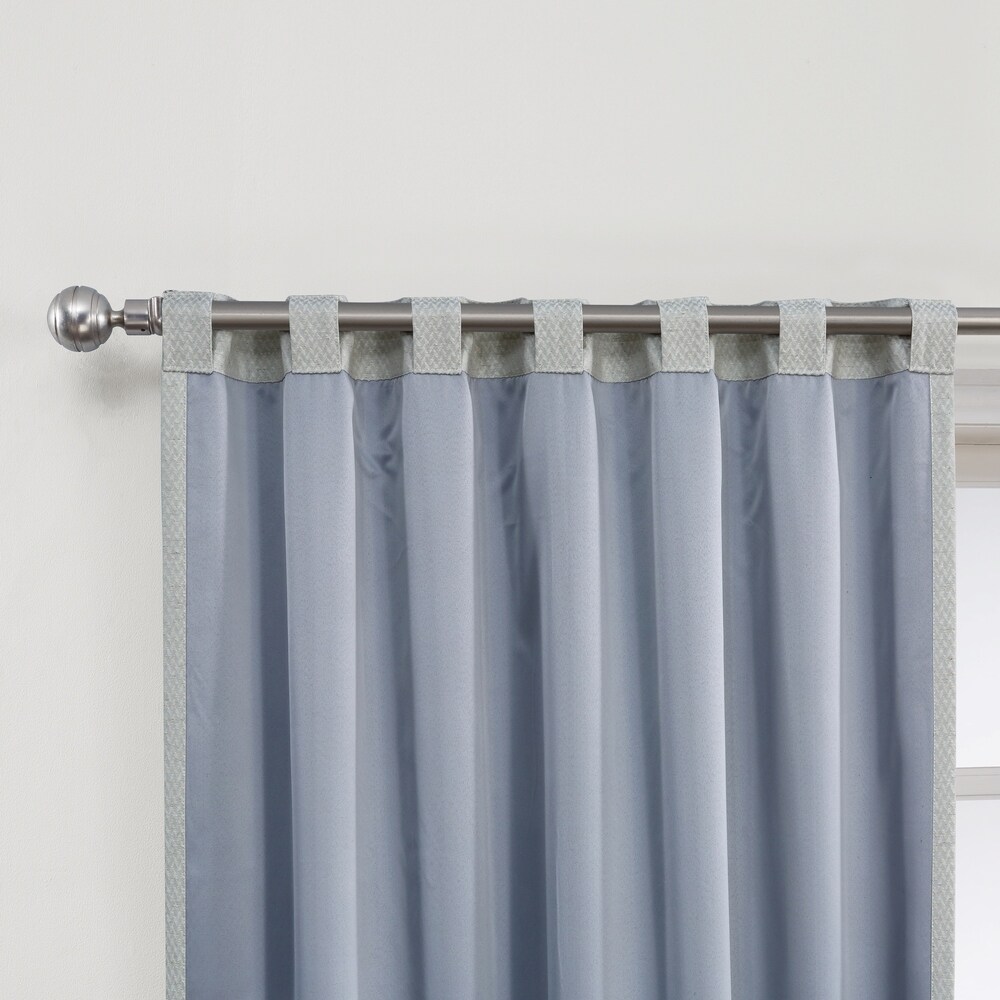Germaine Total Blackout Back Tab Curtain Panel