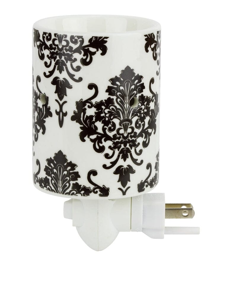 Plug-In Fragrance Wax Melt Warmer (Damask)