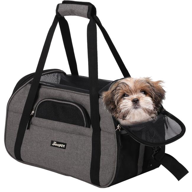 212 Main PBC-8643SG Soft Pet Carrierand#44; Smoke Gray