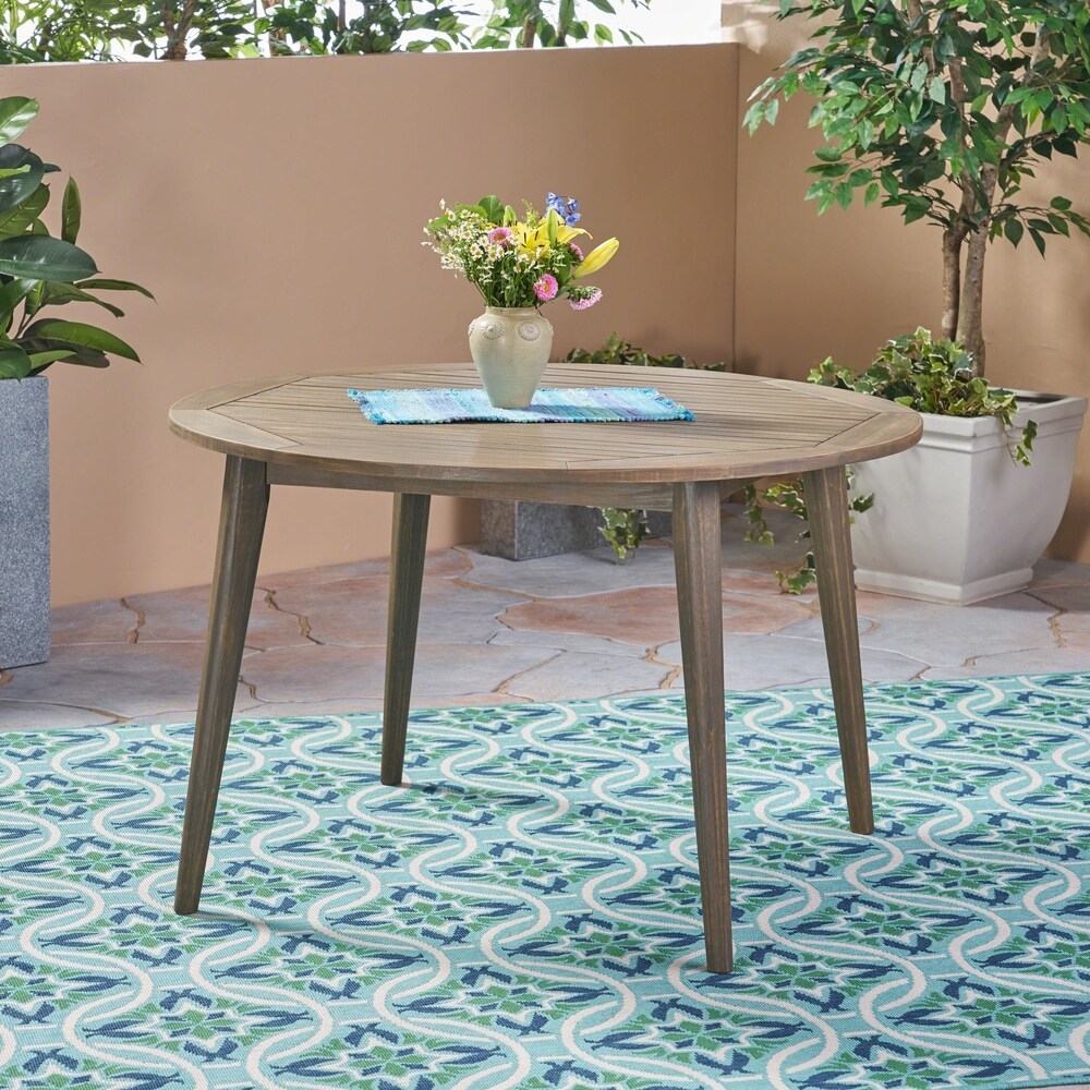 Stamford Outdoor Acacia Dining Table by Christopher Knight Home